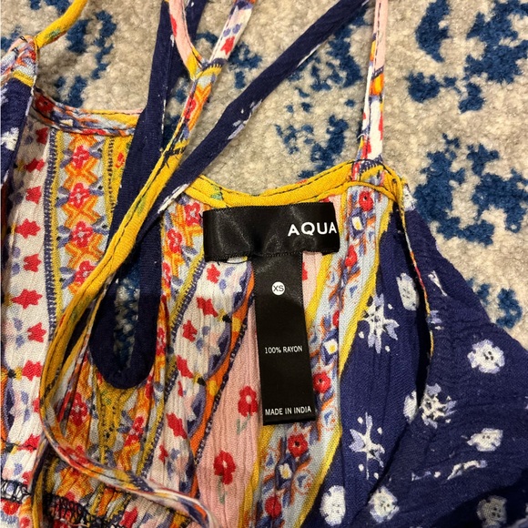 Aqua Boho Dress - Picture 3 of 3